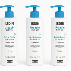 Isdin Ureadin Gel de Banho 424g Kit com 3 Unidades